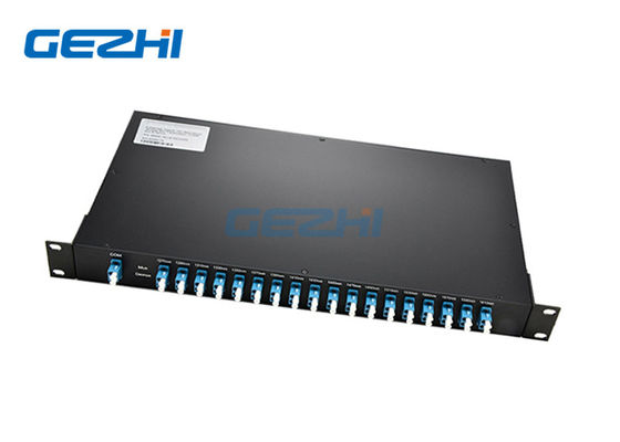 LCのPCのアダプターの二重繊維光学18のチャネル受動CWDM