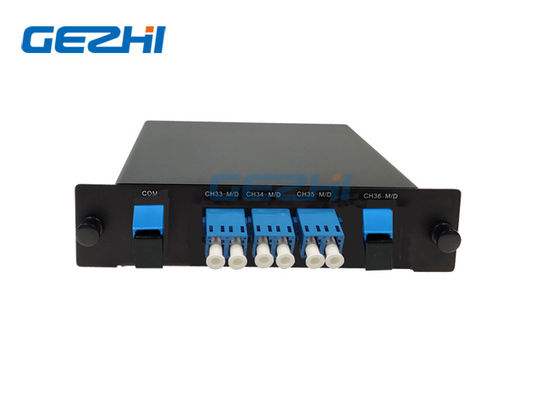 長距離CH43 1542.94nm 5G 6CH DWDM Mux Demux