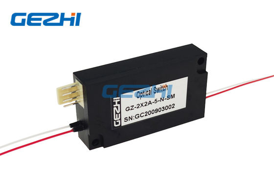 1650nm 500mW 2x2の十字棒機械オプティカル スイッチ モジュール