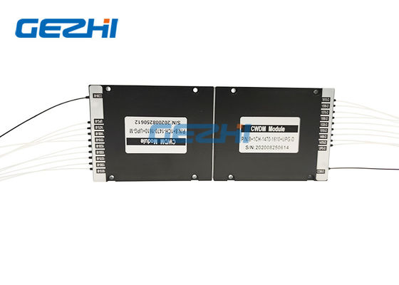1610nm LC/UPCのコネクター8チャネルCWDMの受動の多重交換装置