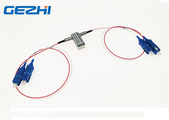 2x2b バイパス メカニカル ギガビット ファイバー スイッチ LC / UPC